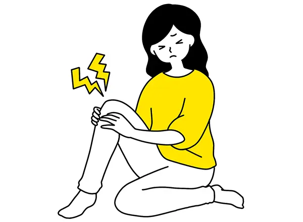 三郷南口整骨院腱膝の痛みイメージ